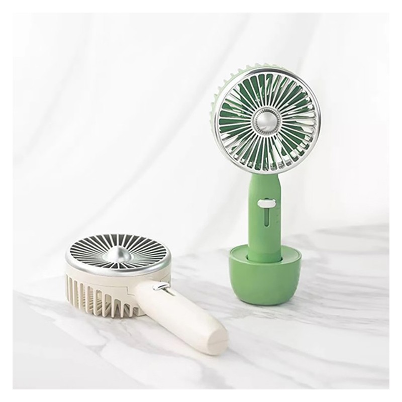 Office desktop fan, detachable handheld fan, rechargeable with super long battery life.