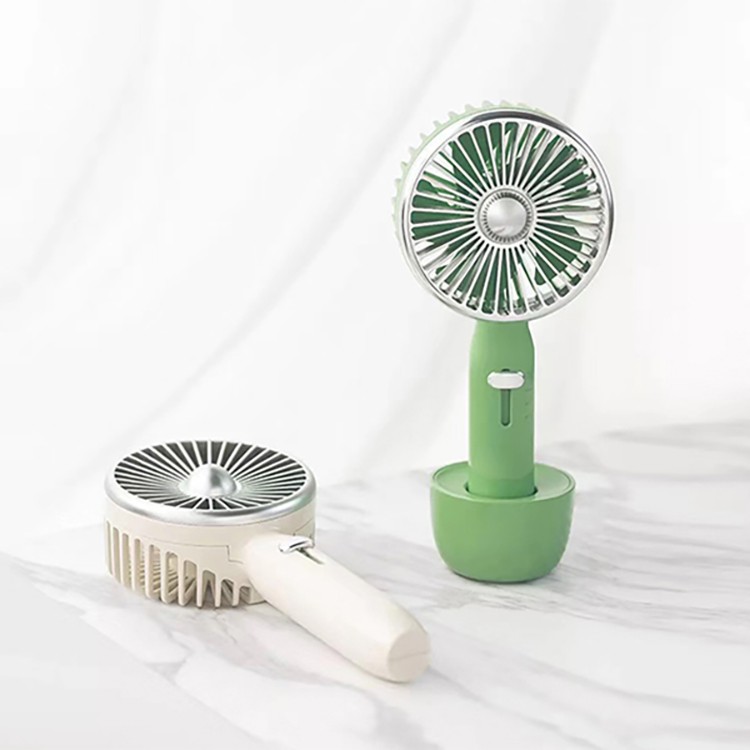 Office desktop fan, detachable handheld fan, rechargeable with super long battery life.