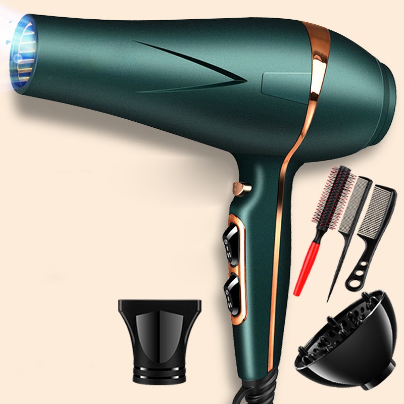 6+1 gear adjustment Negative ion high-speed hair dryer with constant temperature, no damage to hair, overheat protection, strong wind, quick drying Blow Dryer