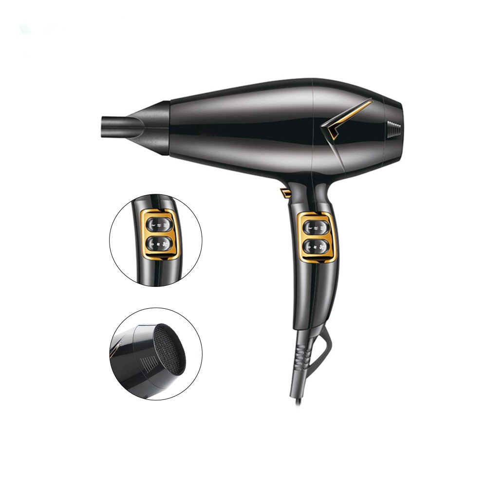 2200W household hair dryer constant temperature hair care 3-speed temperature control hair dryer wholesale