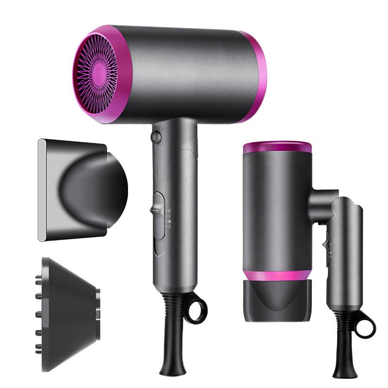 Portable and Foldable Ionic Hair Dryer - Travel Friendly Blow Dryer